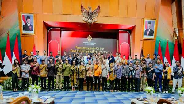 Kementerian Kebudayaan Teken Kerja Sama Produksi 19 Film Kepahlawanan