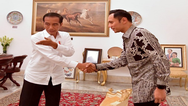 Bertemu Presiden Jokowi, AHY Harapkan Semua Pihak Dewasa Sikapi Hasil Resmi KPU