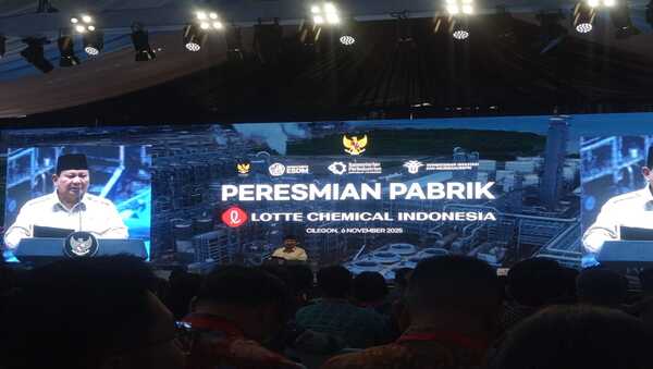 Resmikan Pabrik Petrokimia Terbesar Se-Asia Tenggara, Presiden Prabowo Ungkap Kunci Keberhasilan Investasi Indonesia
