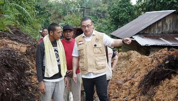 Hardiyanto Kenneth Soroti Minimnya Dapur Umum Pascabencana di Tapanuli Tengah