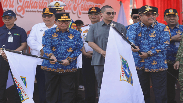 Skema CSR Badan Usaha, Pemprov Jakarta Berangkatkan Peserta Mudik Gratis