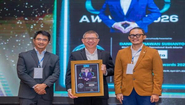 Bank Jakarta Borong Penghargaan CEO dan COO Terbaik 2026 di Tengah Transformasi Perusahaan