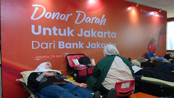 Bantu Ketersediaan, Bank Jakarta Gelar Donor Darah