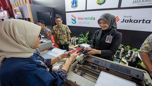 Bank Jakarta dan Bapenda Buka Layanan Bayar Pajak Kendaraan di Jakarta Fair Kemayoran
