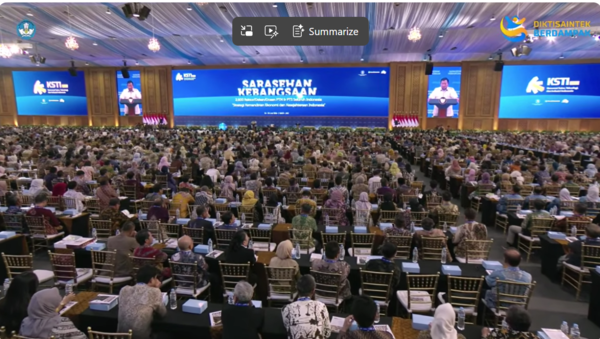 Prabowo Hadiri Sarasehan Kebangsaan KSTI 2026, Perkuat Sinergi Kampus dan Industri untuk Kemandirian Bangsa