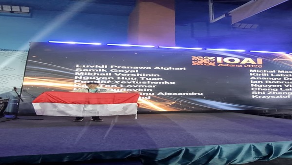 Indonesia Raih 1 Emas, 2 Perak, 1 Perunggu di Olimpiade AI Kazakhstan