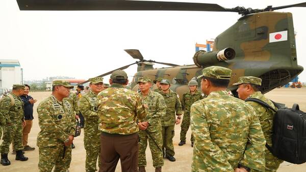 Bantuan Kemanusiaan Tentara Jepang Berkat Implementasi dari Diplomasi Pertahanan/DCA