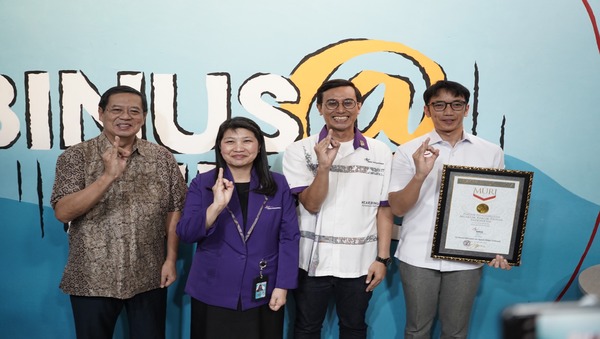 3.500 Pelajar Ikuti Tes Potensi Diri, BINUS @Bekasi Raih Rekor MURI