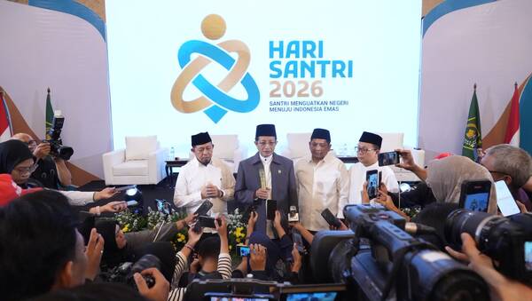 Logo dan Tema Hari Santri 2026 Diluncurkan