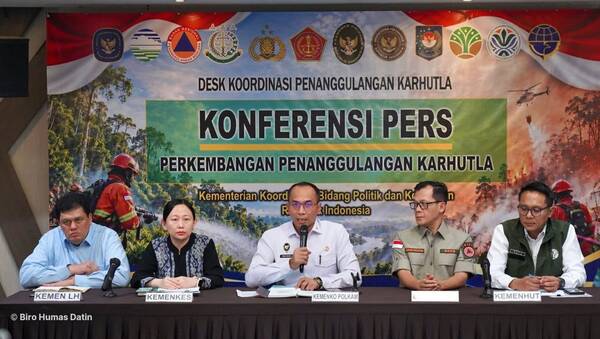 Kualitas Udara Terdampak Karhutla, Pemerintah Tingkatkan Layanan Kesehatan dan Edukasi Masyarakat