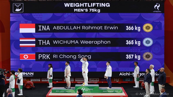 Pecahkan Rekor Dunia, Rahmat Erwin Abdullah Sumbang Emas Kedua Indonesia