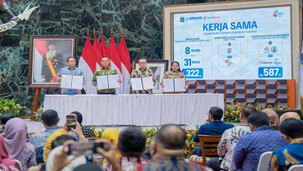 BUMD Jakarta Tandatangani Kerja Sama Strategis BUMN dan Perangkat Daerah