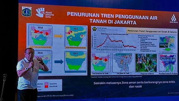 Jakarta Mencatat Cakupan Air Perpipaan Capai 83 Persen